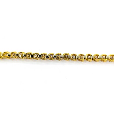 Bracelet 3.77ctw Round Diamonds Tennis 18ky 7" 2.75mm 224103001