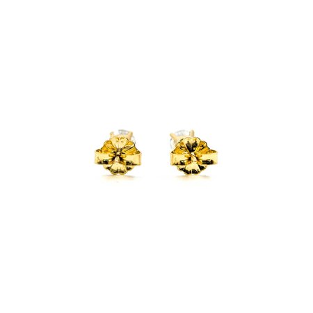 Earrings Studs .50ctw Round Diamonds Friction Back 4.2mm 14ky 224104001