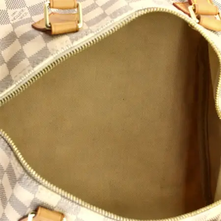 Handbag Louis Vuitton Speedy 30 Bandouliere Azur Damier 124105028