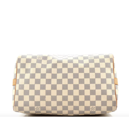 Handbag Louis Vuitton Speedy 30 Bandouliere Azur Damier 124105028