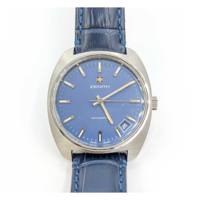 Watch Zenith Autosprt 01.1291.290 1970's  35mm Stainless Leather  124106003