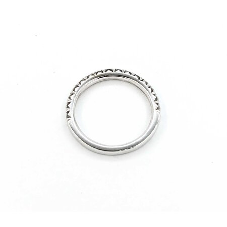 Ring Bridal Stackable .25ctw Round Diamonds 950pt sz5 2mm 124060480