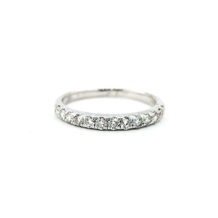 Ring Bridal .50ctw Round Diamonds 14kw sz7 2.4mm 124060451