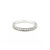 Ring Bridal Stackable .25ctw Round Diamonds 18kw sz8 2.1mm 124060484