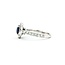 Ring Halo 1.00ctw Round Diamonds 1.57ct Sapphire 14kw sz6 11x11mm 124060195
