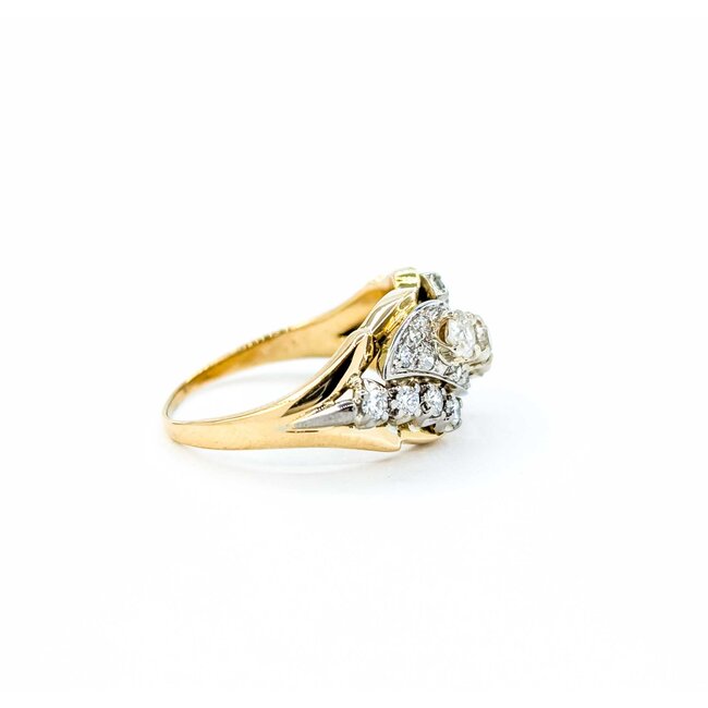 Ring Cocktail .72ctw Round Diamonds 18ky sz7 224100001
