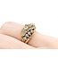 Ring Cocktail .72ctw Round Diamonds 18ky sz7 224100001