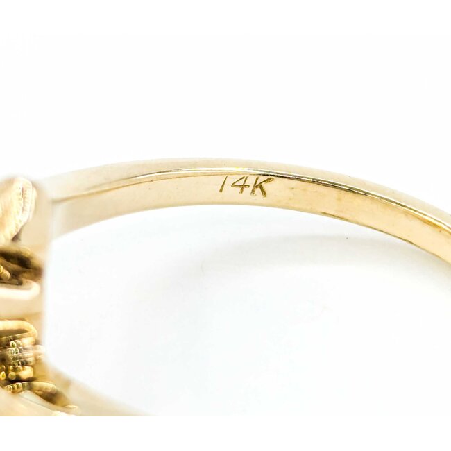 Ring Solitaire .24ct Round Citrine 14ky sz8.5 224100161