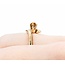 Ring Solitaire .24ct Round Citrine 14ky sz8.5 224100161
