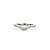 Ring Bridal 3/4 Eternity Contour .50ctw Round Diamonds 14kw sz4.25 2.3mm 124060492