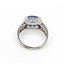 Ring .02ctw Round Diamonds 11x9 Chalcedony 14kw sz7 224100156