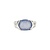 Ring .02ctw Round Diamonds 11x9 Chalcedony 14kw sz7 224100156