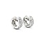 Earrings Huggie 1.00ctw Round Diamonds 7.7mm 14kw 224114002