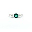 Ring Vintage .08ctw Baguette Diamonds .71ct Emerald 900pt sz6.5 124020155