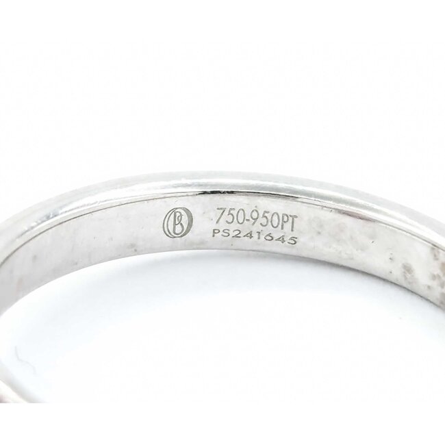 Ring .35ctw Diamonds 1.07ct Pink Tourmaline Plat  Sz5.5 123040070