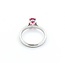 Ring .35ctw Diamonds 1.07ct Pink Tourmaline Plat  Sz5.5 123040070