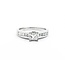 Ring .92ctw Princess Diamonds 14kw sz6.5 3.5mm 124060226