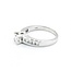 Ring .92ctw Princess Diamonds 14kw sz6.5 3.5mm 124060226