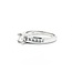 Ring .92ctw Princess Diamonds 14kw sz6.5 3.5mm 124060226