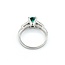 Ring .35ctw Baguette Diamonds .86ct Emerald 900pt sz6.5 124090154