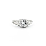  Ring Edwardian .90ct Old European Diamond .12ctw Diamonds Platinum sz7.25 224110751