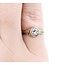 Ring Art Deco .40ctw Old European Diamond 14kw sz4 224110755