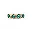 Ring .06ctw Round Diamonds 1.24ctw Emerald 14ky sz7 224110162