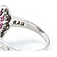 Ring Vintage Style .75ctw Round Diamonds 2.0ctw Ruby 18kw sz6.5 224110163