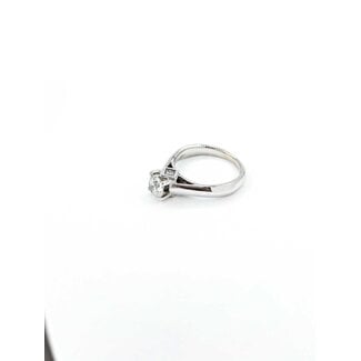 Ring Engagement Peek A Boo .86ct Round Diamond .20ctw Diamonds 14kw 224110301