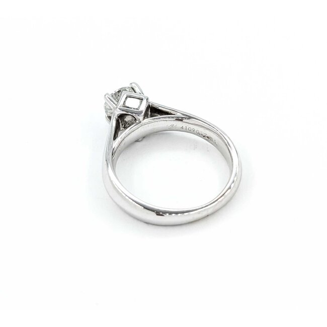 Ring Engagement Peek A Boo .86ct Round Diamond .20ctw Diamonds 14kw 224110301