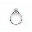 Ring Engagement Peek A Boo .86ct Round Diamond .20ctw Diamonds 14kw 224110301