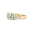 Ring .38ctw Round Diamonds 2.88ctw Aquamarine 14ky 224110160