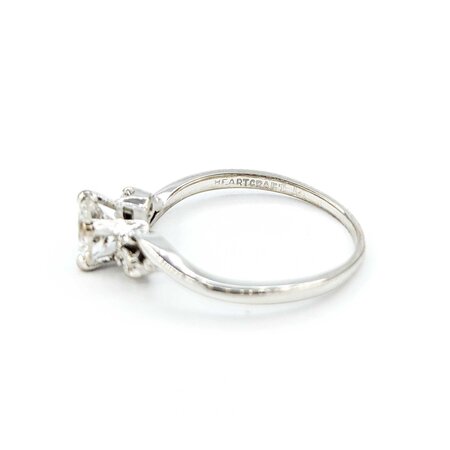 Ring Engagement .55ct Round Diamond .05ctw Diamonds 14kw sz5.5 224100301
