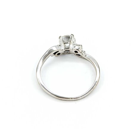 Ring Engagement .55ct Round Diamond .05ctw Diamonds 14kw sz5.5 224100301