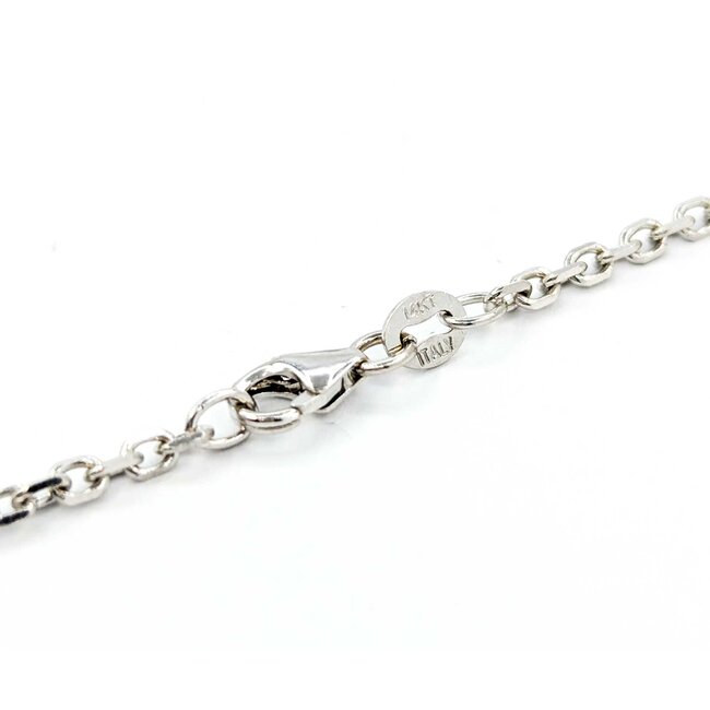 Pendant Heart .32ctw Round Diamonds 21x22mm 14kw 18"" 224111003