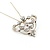 Pendant Lavelier .72ctw Old Mine Cut Diamonds Edwardian 27x23.5mm 14kw 15"" mm 224111751