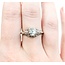 Ring Art Deco .85ct Old European Diamond 18kw sz7.25 224110752