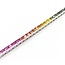 Bracelet 6.5ctw MultiColor Synthetic Sapphire 14kw 7" 3.2mm 124113250