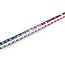 Bracelet 6.5ctw MultiColor Synthetic Sapphire 14kw 7" 3.2mm 124113250