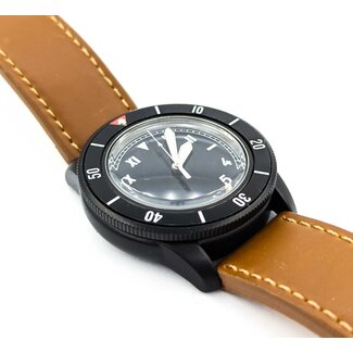 Watch Seiko 55 Fathom 42mm Stainless Steel Leather Strap Watch Only 224116615