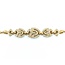 Necklace Diamond Fashion 1.56ctw Round Diamonds Choker 14ky 16.5" 2.4mm 124112002