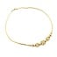 Necklace Diamond Fashion 1.56ctw Round Diamonds Choker 14ky 16.5" 2.4mm 124112002