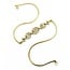 Necklace Diamond Fashion 1.56ctw Round Diamonds Choker 14ky 16.5" 2.4mm 124112002