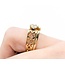 Ring Set Engagement Soldered .40ct Round Diamond 14ky sz6 224110305