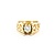 Ring Set Engagement Soldered .40ct Round Diamond 14ky sz6 224110305