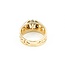Ring Set Engagement Soldered .40ct Round Diamond 14ky sz6 224110305