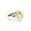 Ring Elk Tooth .50ctw Round Diamonds 14ktt sz12 224110197