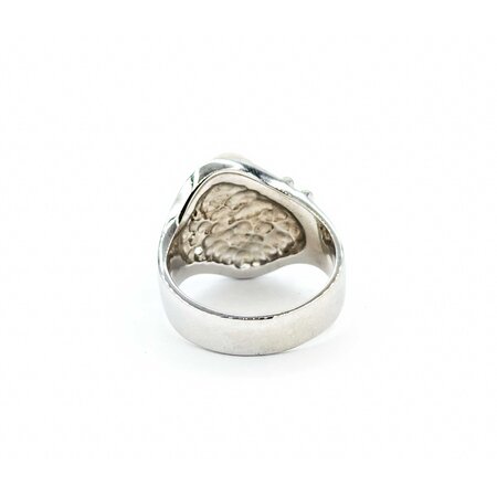 Ring Elk Tooth .50ctw Round Diamonds 14ktt sz12 224110197