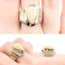Ring Elk Tooth .50ctw Round Diamonds 14ktt sz12 224110197
