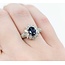 Ring 1.25ctw Round, Princess & Marquise Diamonds 1.02ct Sapphire 18kw sz6 124110163